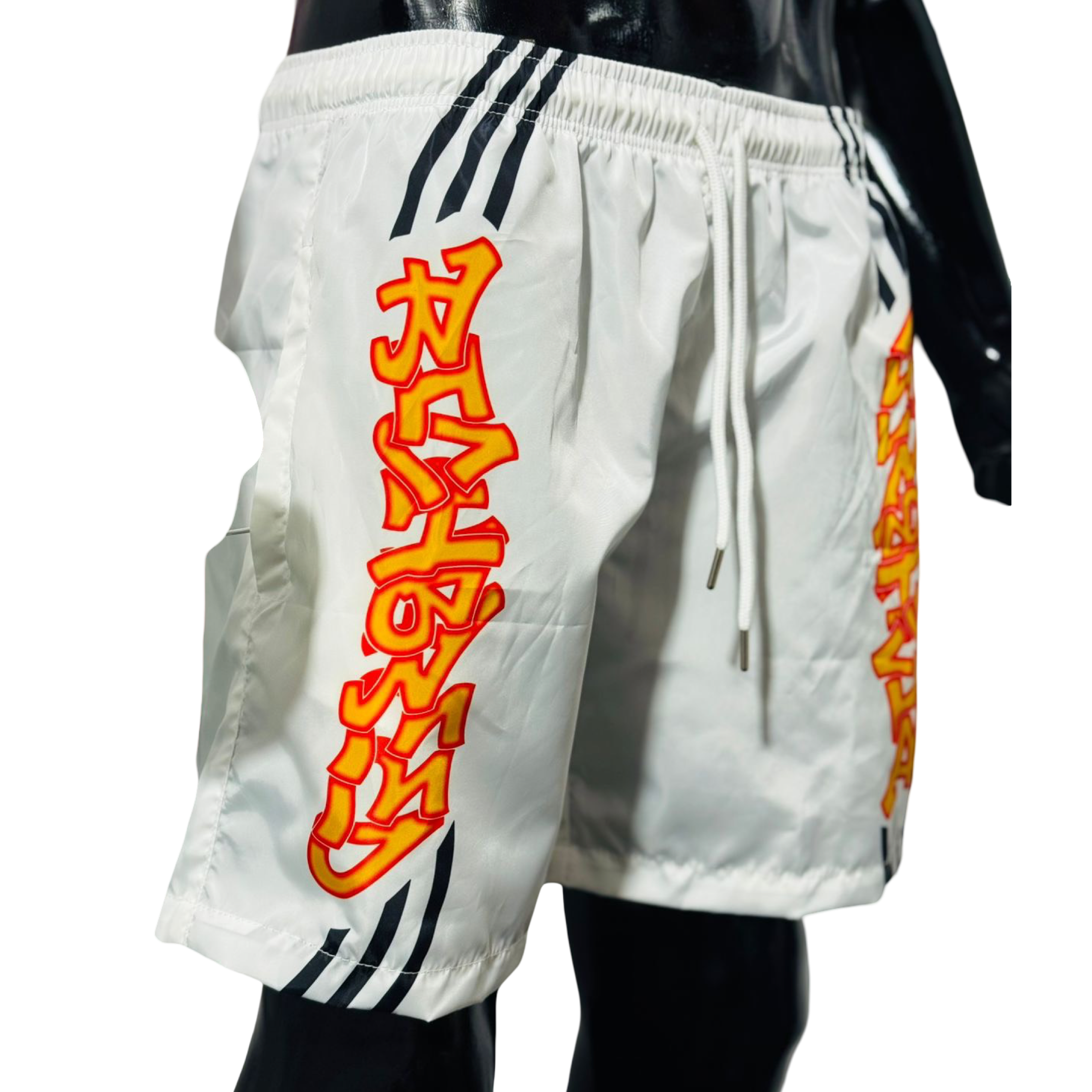 Nylon Shorts (White)