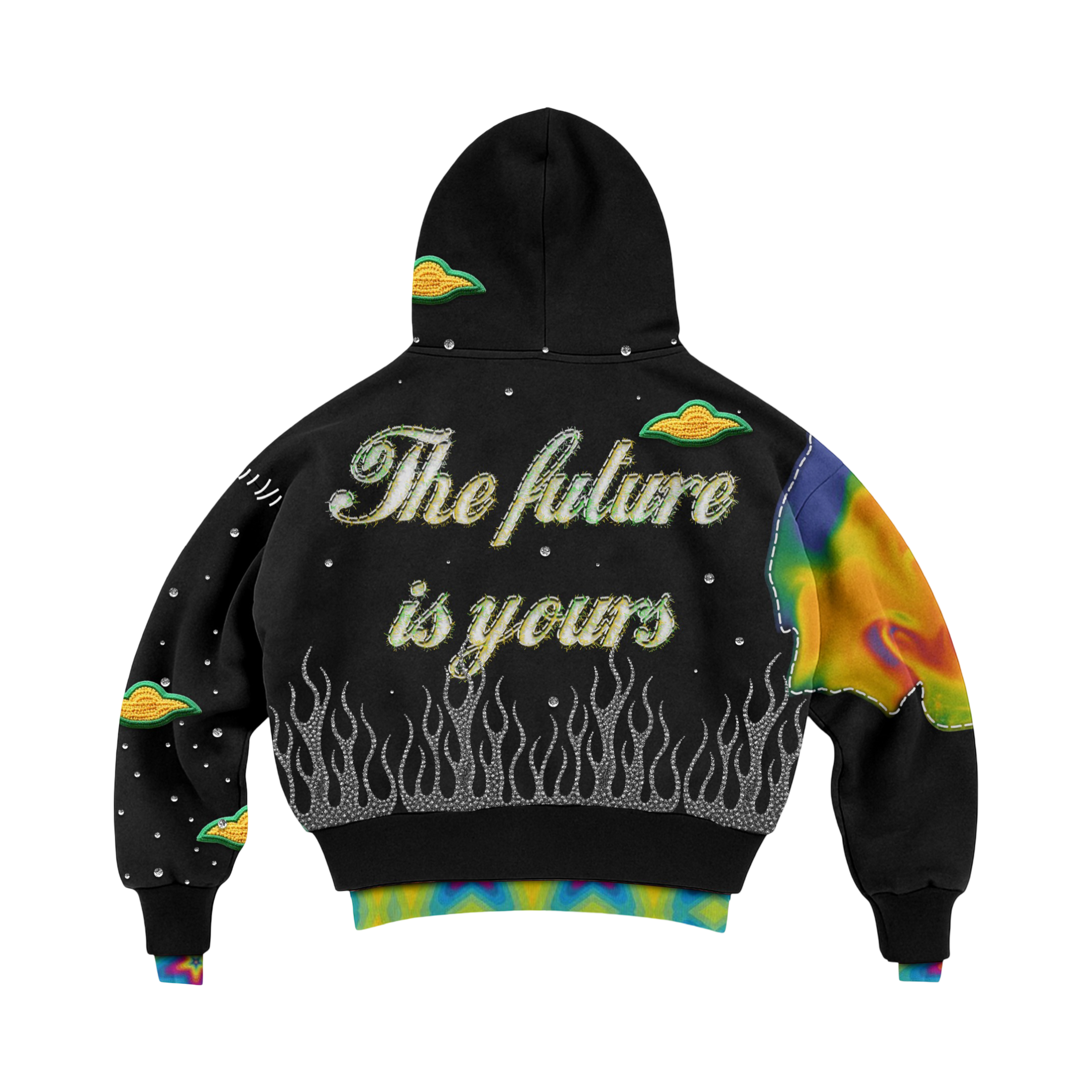 "Rich Future" Hoodie (BLACK) PREORDER